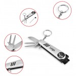Customized Stainless Steel Key Chain Pocket Golf Multi-Tool