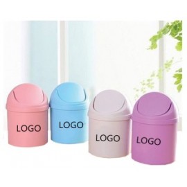 Mini Desk Garbage Bin/Trash Can Custom Imprinted