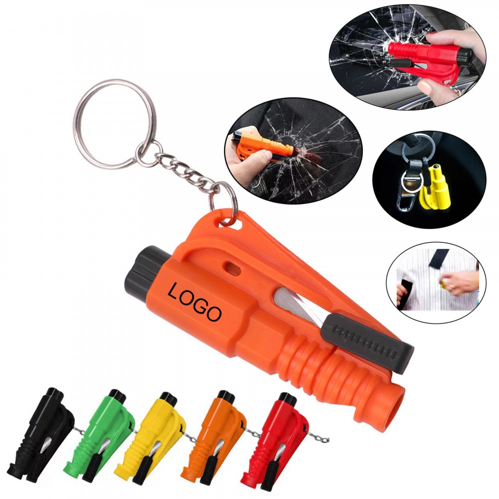 Multifunctional Car Emergency Escape Tool with Logo