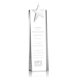 Fanshaw Star Award - Optical 10" with Logo  Fanshaw Star Award - Optical 10" with Logo