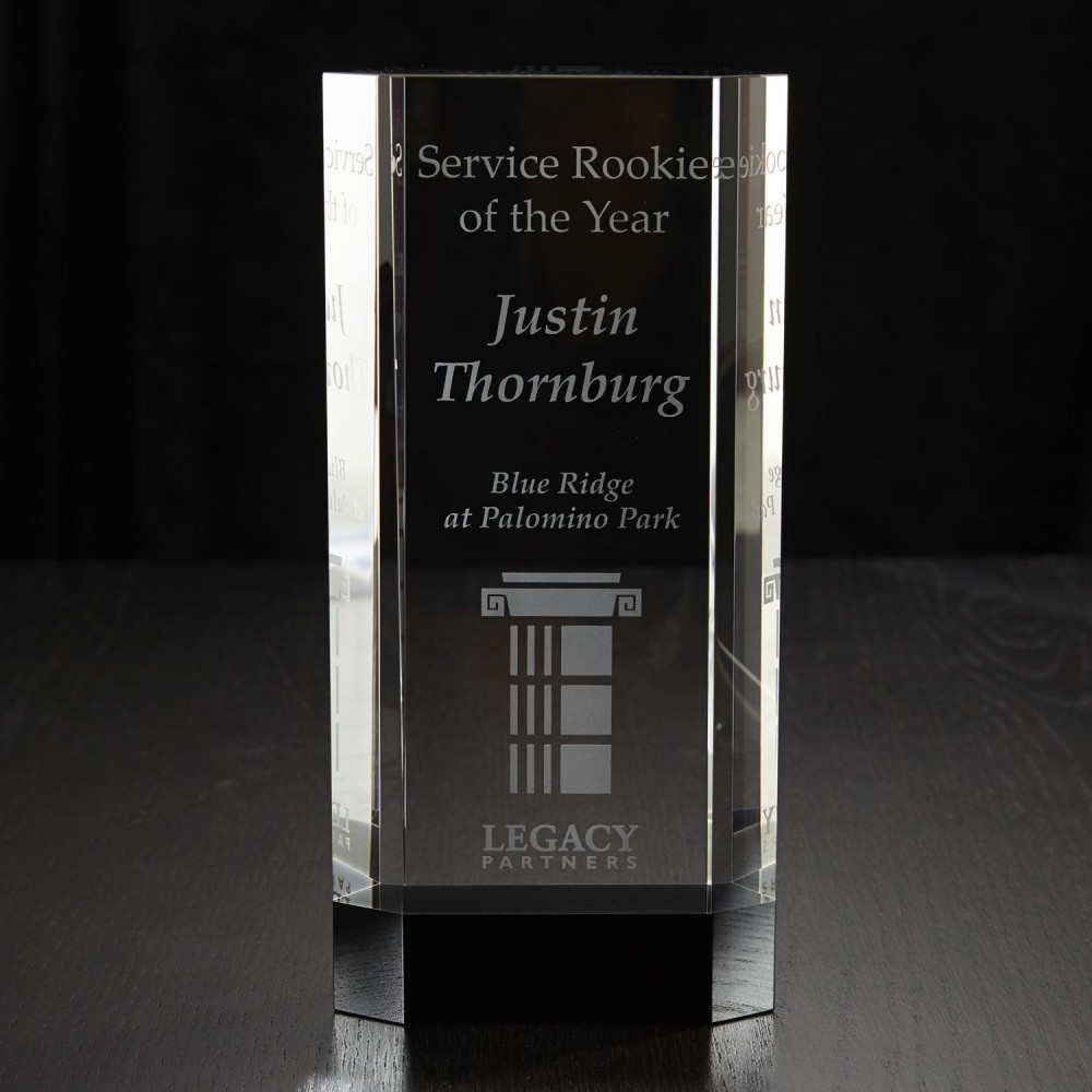 Doric Award with Logo Doric Award with Logo