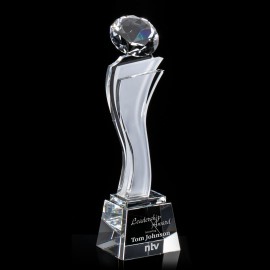 Promotional Elegance Diamond Award - Optical 11"
