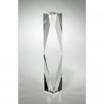 Logo Imprinted Monarch Glass Award - 12 "