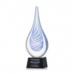 Kentwood Award on Robson Black - 12" with Logo