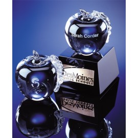 Promotional Apple Award with Marble Base