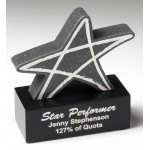 Top Star Desk Award with Logo