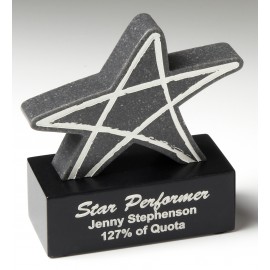 Top Star Desk Award with Logo