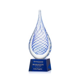 Custom Kentwood Award on Robson Blue - 10"