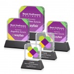Flamborough VividPrint Award on Base - Black with Logo