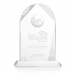 Roslin Globe Award - Optical 9" with Logo