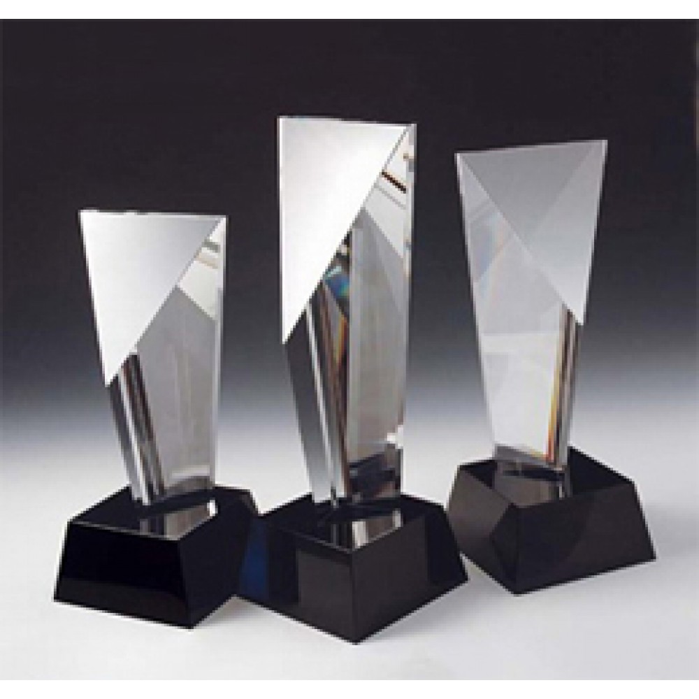 Laser-etched Corporate-3 Award - Optic Crystal (9"x4"x4") Laser-etched Corporate-3 Award - Optic Crystal (9"x4"x4")