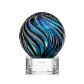 Malton Award on Paragon Base - 4" Diam with Logo  Malton Award on Paragon Base - 4" Diam with Logo