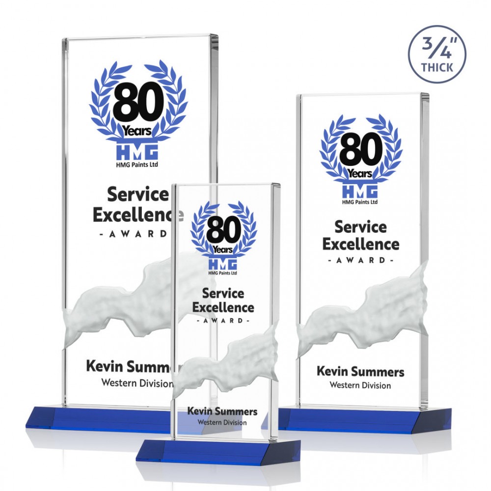 Poole VividPrint Award - Blue with Logo Poole VividPrint Award - Blue with Logo