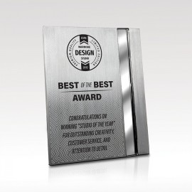 Personalized Aluminum Plaque 8x10 Brighton