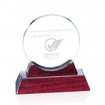 Personalized Warfield Award - Starfire/Rosewood 5"