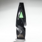 Colossus Award - 13" Black/Green with Logo