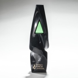 Colossus Award - 13" Black/Green with Logo