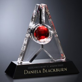 Logo Branded Alden Award 8-1/2"