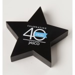 4" Star Paperweight with Logo