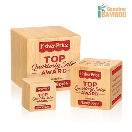 Kenilworth Cube Award with Logo