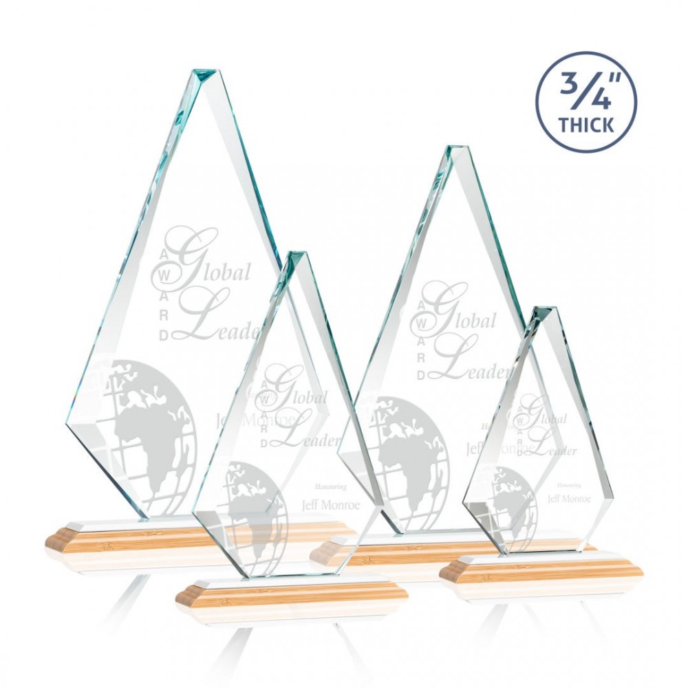 Windsor Award - Bamboo/White with Logo Windsor Award - Bamboo/White with Logo