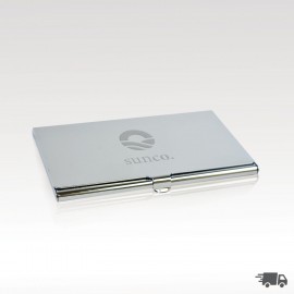Logo Branded Business Card Case