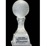 Promotional Crystal Golf Ball & Tee Award (Small)