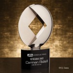 Epicenter Award - Silver 10-1/8" with Logo