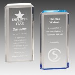 4.75" x 9.5" Clear Premier Acrylic with Logo