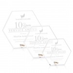 Promotional Polaris Hexagon Award - Gold