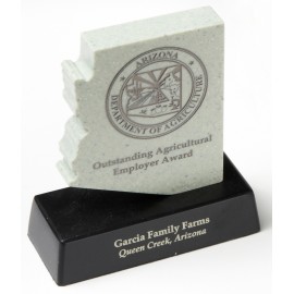 Promotional State Salute Desk Award