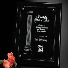 Customized Canterbury Black Plaque 9" x 12"