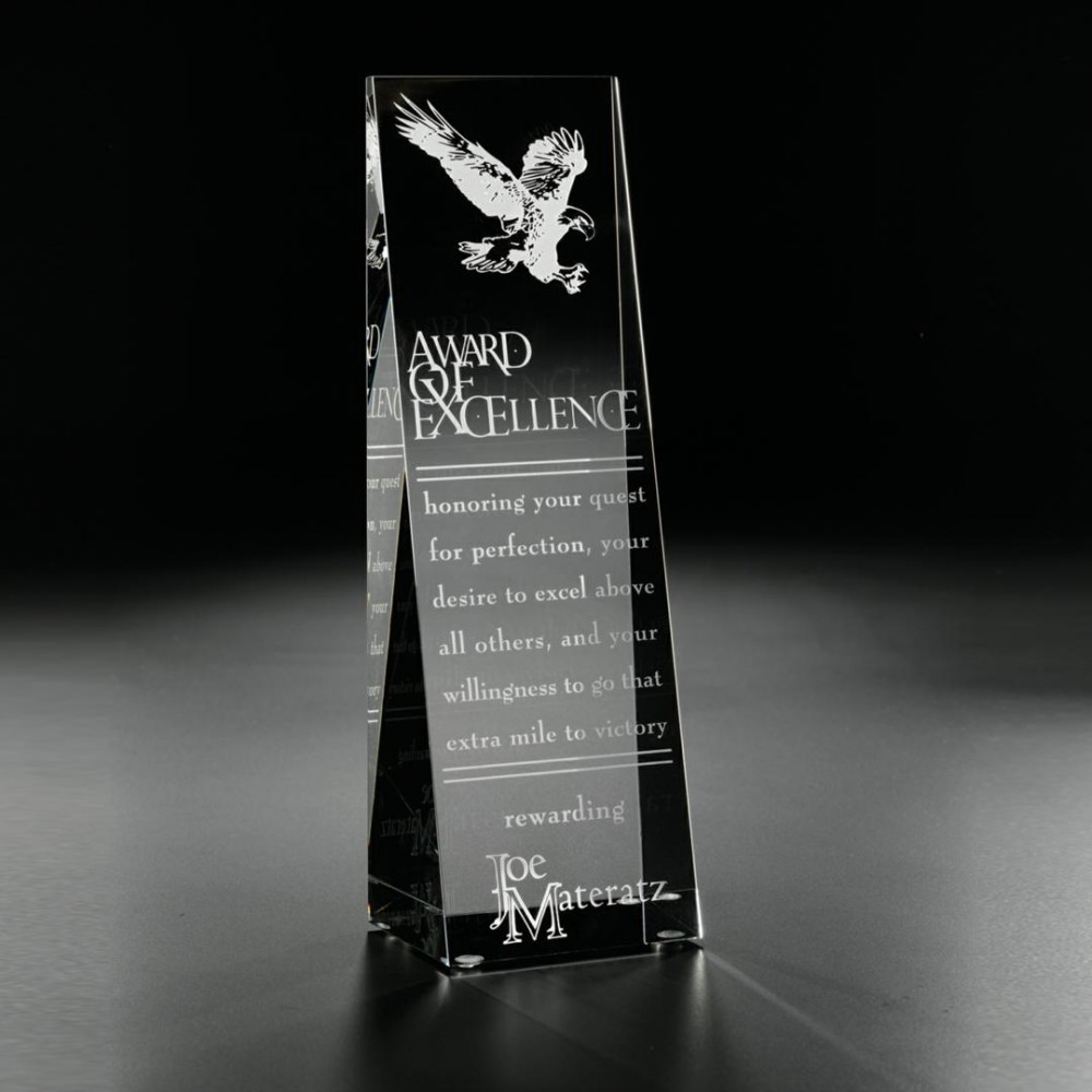 Aviator Award - Optical 8" with Logo