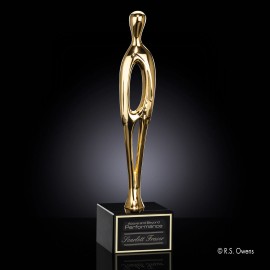 Contemporary Award - On Marble Base 14" with Logo