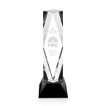 President Award on Base - Optical/Black 12" with Logo