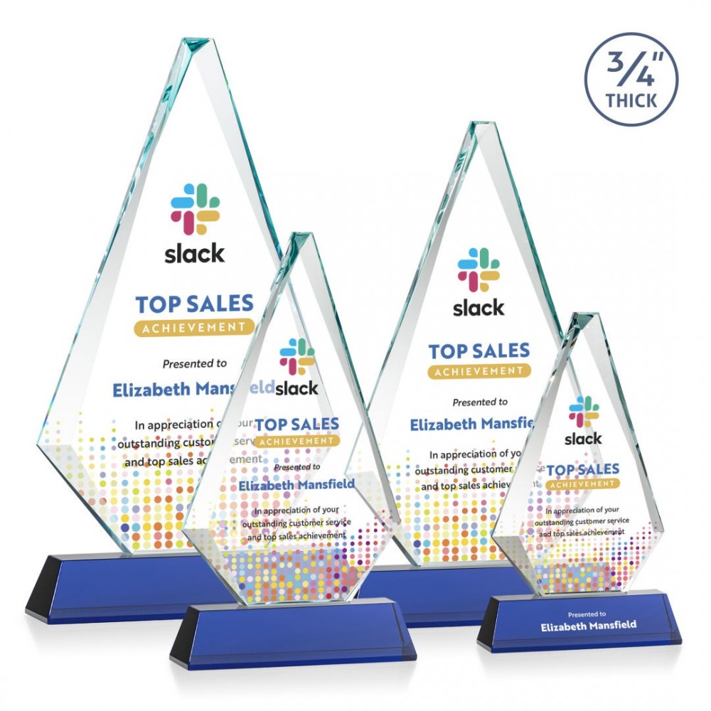 Logo Branded Windsor VividPrint Award on Newhaven - Blue Logo Branded Windsor VividPrint Award on Newhaven - Blue