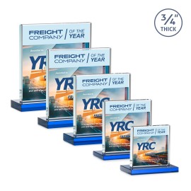 Personalized Terra VividPrint Award - Sky Blue