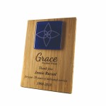Customized Eco Conscious Glass Tile Award Plaque (8"x10")