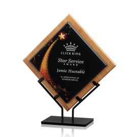 Personalized Lancaster Award - Bamboo/Star 10" H