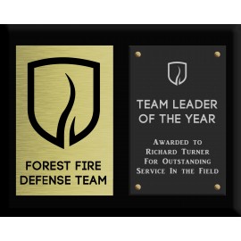 Logo Imprinted Hampton Series Plaques (8" x 10")
