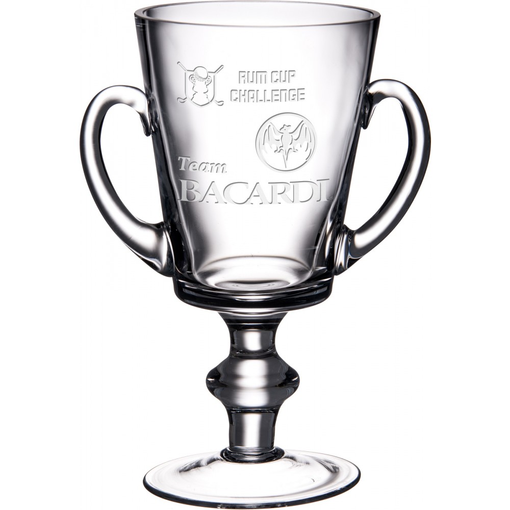 8"H Westgate Champions Cup with Handle with Logo