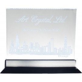 Personalized Lighted Statement Award (12"x10")