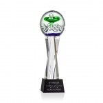Aquarius Award on Grafton Black - 12" High with Logo