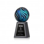 Malton Award on Tall Marble - 3-1/8" Diam with Logo