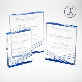 Customized Chestham Award - Blue