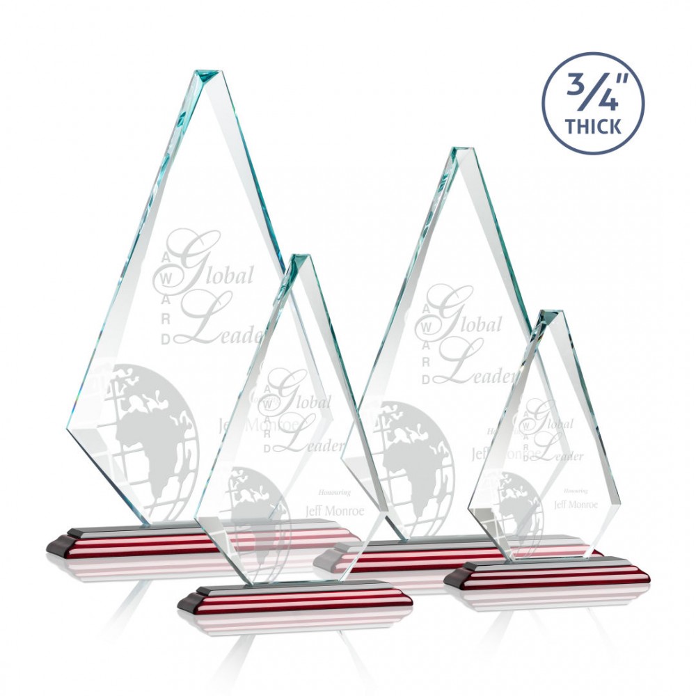 Customized Windsor Award - Rosewood Customized Windsor Award - Rosewood