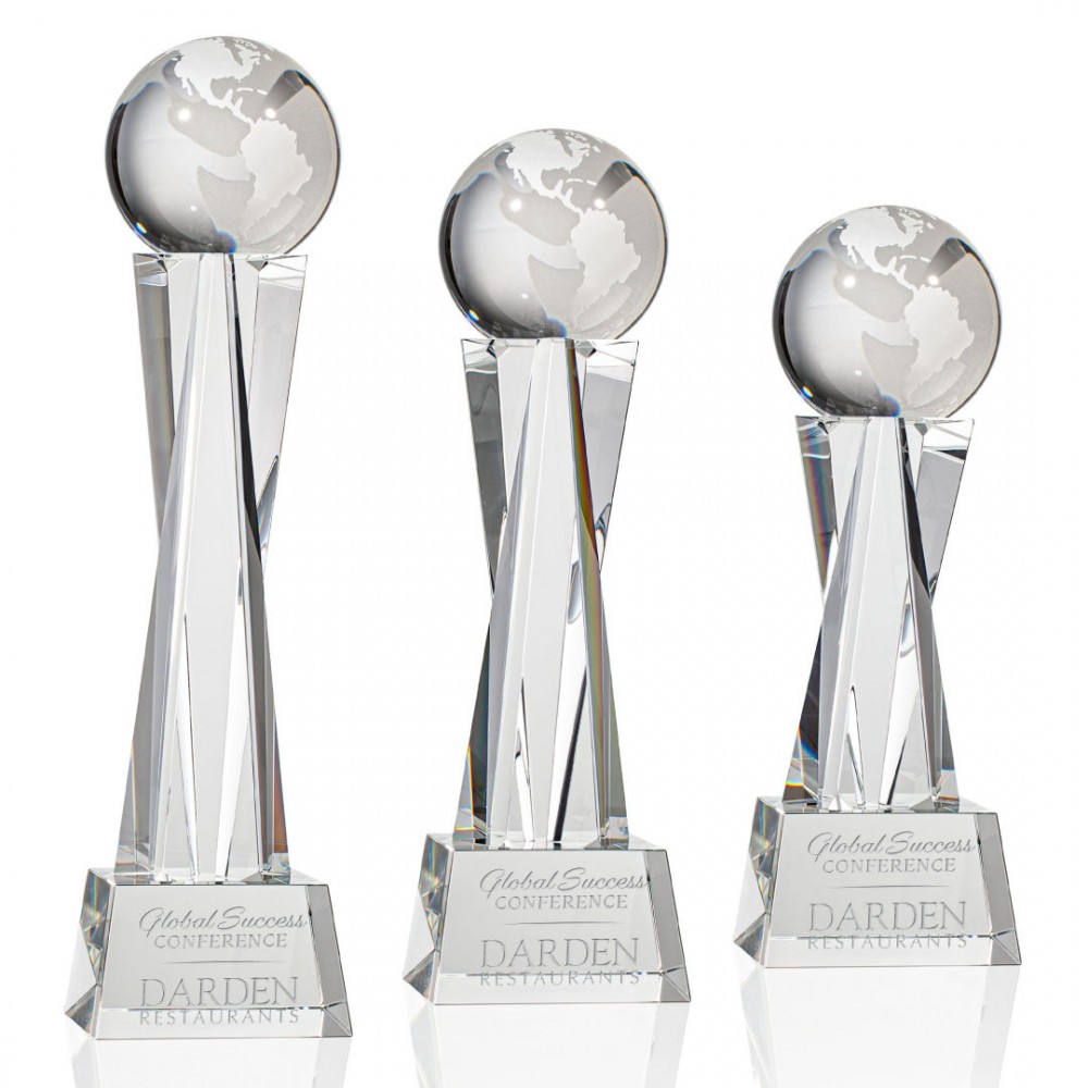 Havant Globe Award - Optical with Logo
