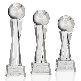 Havant Globe Award - Optical with Logo