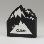 Custom Mountain Paperweight