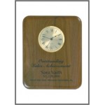 Custom 8" x 10" - Walnut Hardwood Clock
